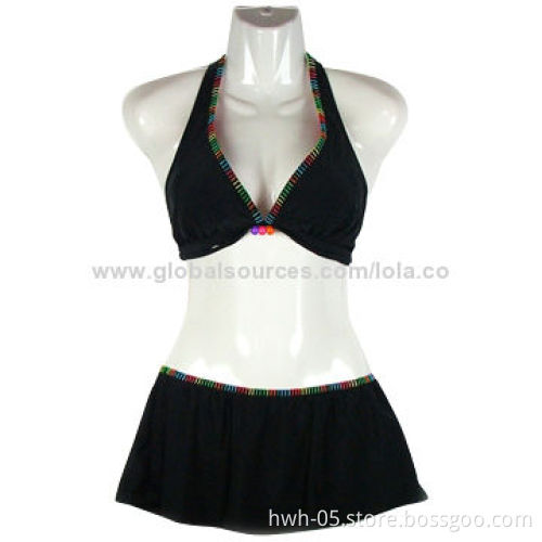 Printed Sports Bikinis for Women Beach use 80% Polyamide/ 20spandex, 200gsm OEM order WelcomedNew